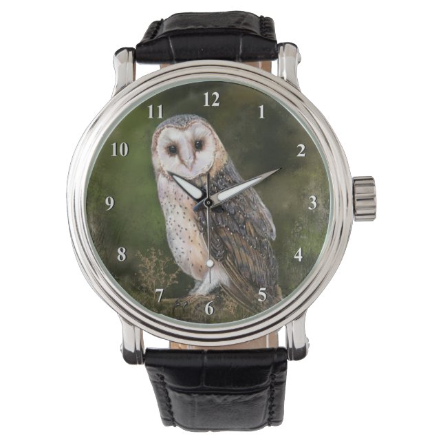 Reloj De Pulsera Western Barn Owl Watch (Anverso)