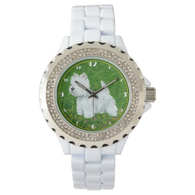 Reloj De Pulsera Westie Greengrass (Anverso)