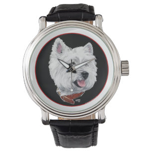 Reloj De Pulsera Westie Head