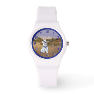 Reloj De Pulsera Westie Sailboat