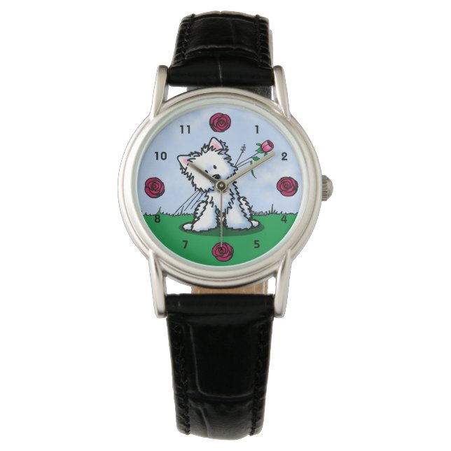 Reloj De Pulsera Westie Terrier Watch (Anverso)