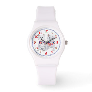Reloj De Pulsera Westies Americana
