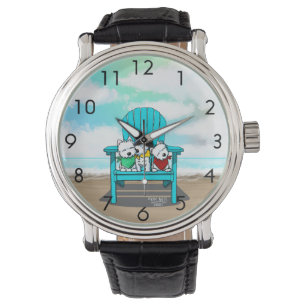 Reloj De Pulsera Westies Beach