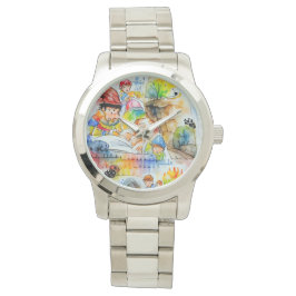 Reloj De Pulsera Whimsical Fairy Tale Ilustracion