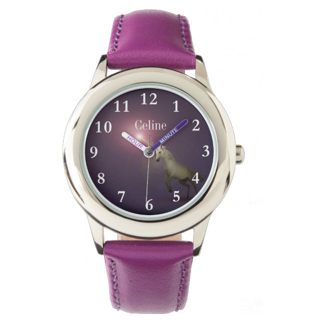 Reloj De Pulsera Whimsical Magic Unicorn Chica Watch (Anverso)