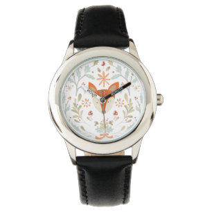 Reloj De Pulsera Whimsical Woodland Fox