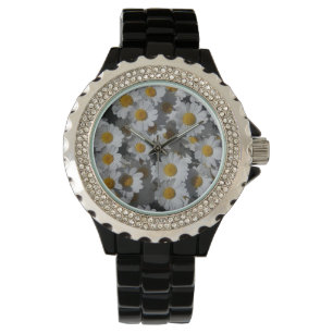 Reloj De Pulsera White Daisies Watch