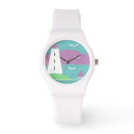 Reloj De Pulsera White Watch con diseño de faro