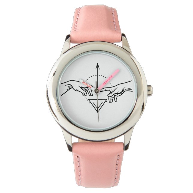Reloj De Pulsera WhiteNBlack logo (Anverso)