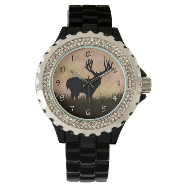 Reloj De Pulsera Whitetail Deer (Anverso)