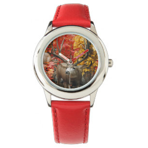 Reloj De Pulsera Whitetail En Otoño