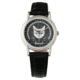 Reloj De Pulsera Wicca Cats