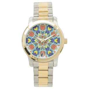 Reloj De Pulsera Wicker Kaleidoscope Watch