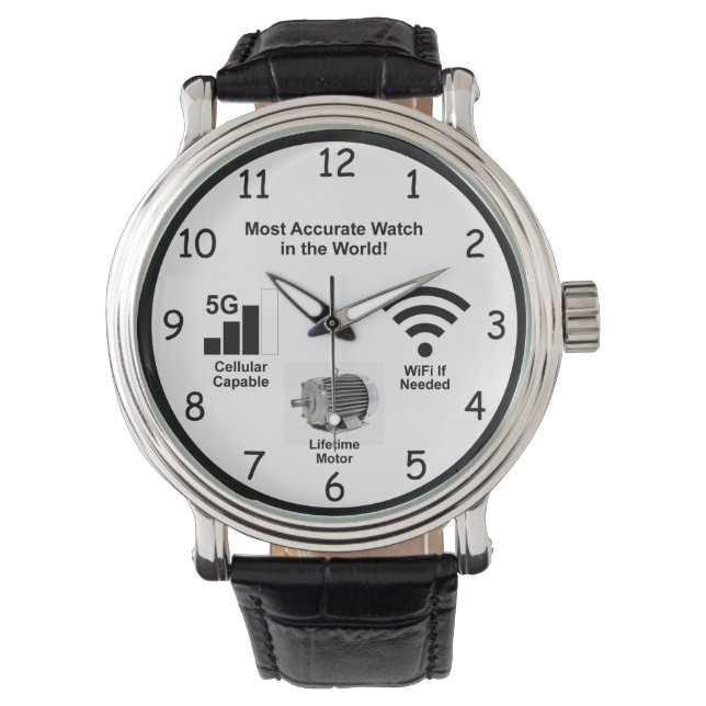 Reloj De Pulsera WiFi Celular más preciso (Anverso)