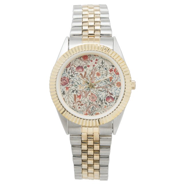 Reloj De Pulsera William Morris Ancanthus Portiere Design (Anverso)