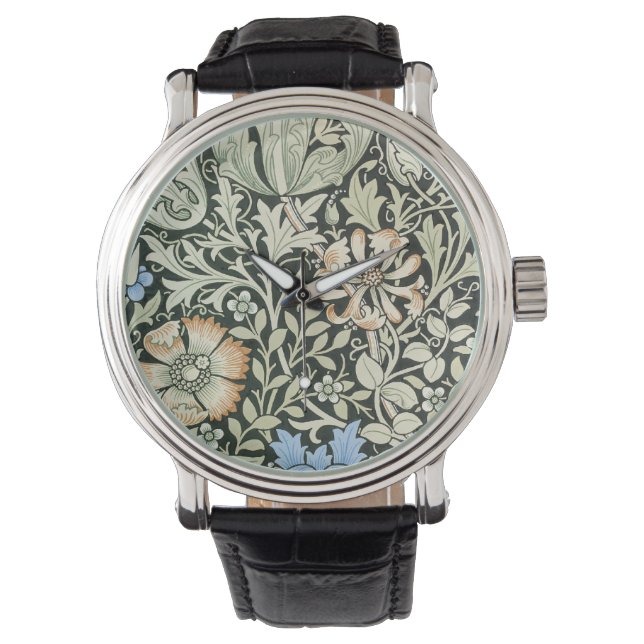 Reloj De Pulsera William Morris Art (Anverso)