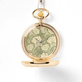 Reloj De Pulsera William Morris Chrysanthemum Golden Watch