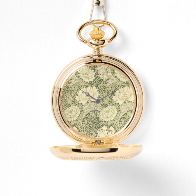 Reloj De Pulsera William Morris Chrysanthemum Golden Watch (Anverso)