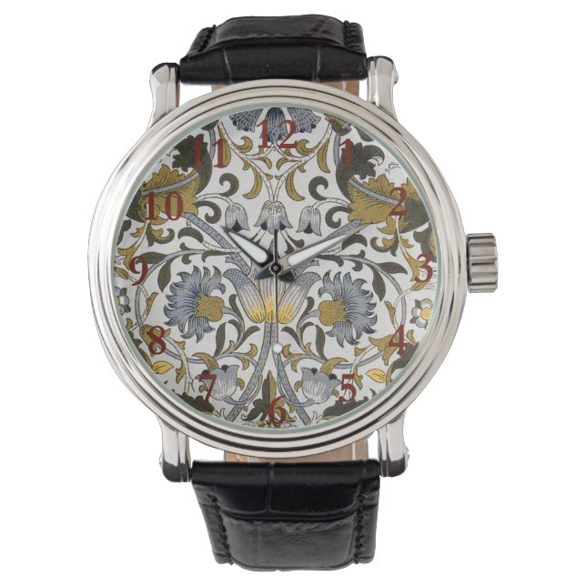 Reloj De Pulsera William Morris Flor floral Lodden (Anverso)