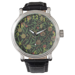 Reloj De Pulsera William Morris Pomegranate Classic Fruit