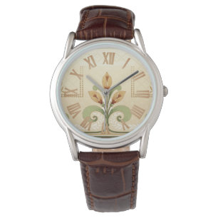 Reloj De Pulsera William Morris Row de Lilies Men's