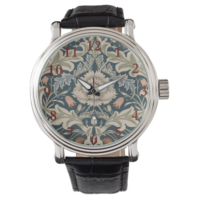 Reloj De Pulsera William Morris Severn Floral Garden Floral Classic (Anverso)