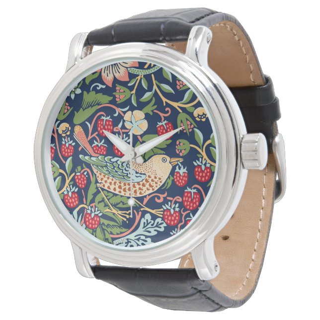 Reloj De Pulsera William Morris Strawberry Thief (Angular)