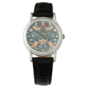 Reloj De Pulsera William Morris Strawberry Thief artístico femenino