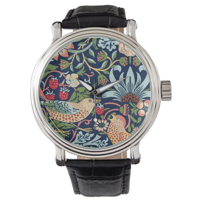 Reloj De Pulsera William Morris Strawberry Thief Watch (Anverso)