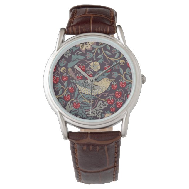 Reloj De Pulsera William Morris Strawberry Thief Watch (Anverso)