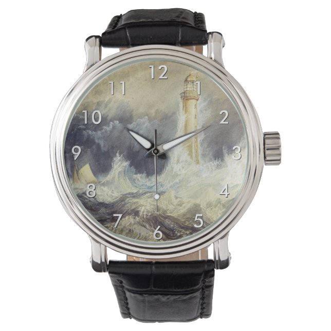 Reloj De Pulsera William Turner - Faro de Bell Rock (Anverso)