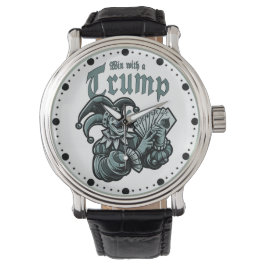 Reloj De Pulsera Win With A Trump - Gewinne mit einem Trumpf