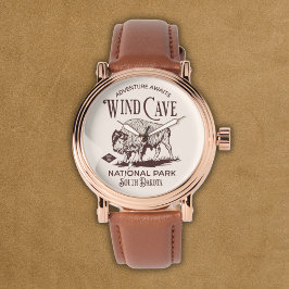 Reloj De Pulsera Wind Cave National Park - National Park Souvenir