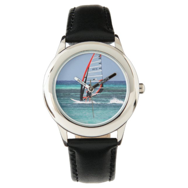 Reloj De Pulsera Windsurf divertido (Anverso)