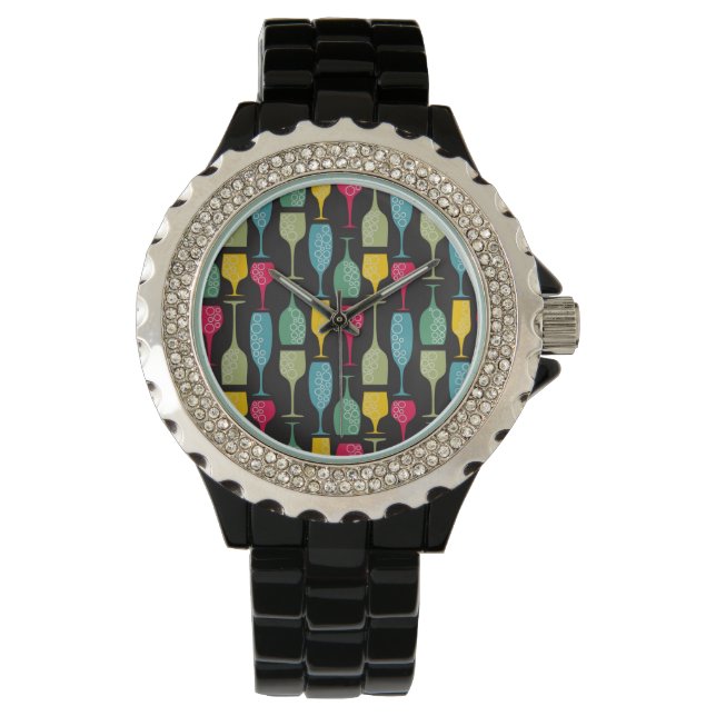Reloj De Pulsera Wineglass (Anverso)