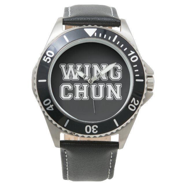 Reloj De Pulsera Wing Chun (Anverso)