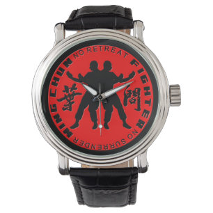 Reloj De Pulsera Wing Chun Fighter Watch