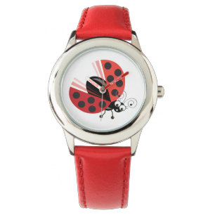 Reloj De Pulsera Wing-Nutz™_Ladybug (Dotty)_ dulce y divertido