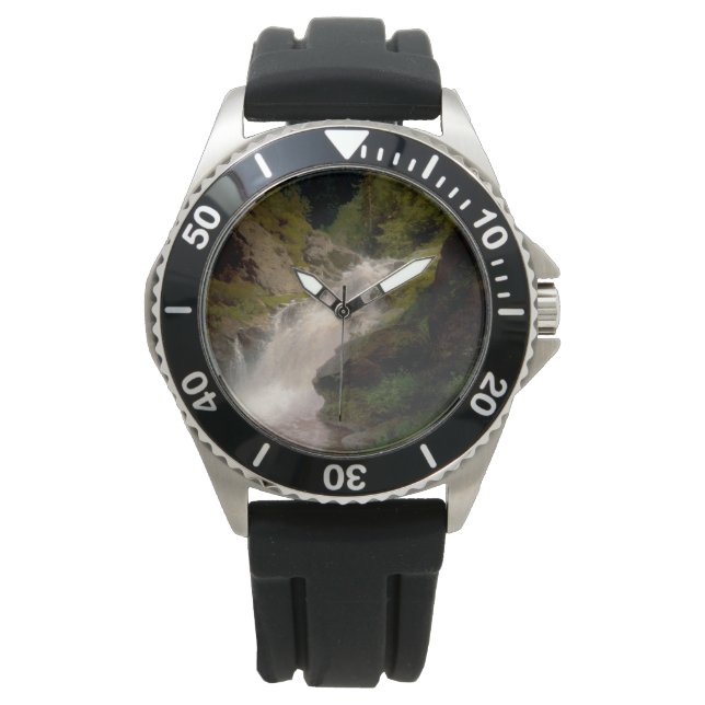 Reloj De Pulsera Winona Falls (US Landscape) (por Hermann Herzog) (Anverso)