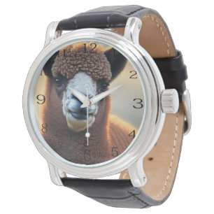 Reloj De Pulsera Winston La Alpaca Volly Brown,