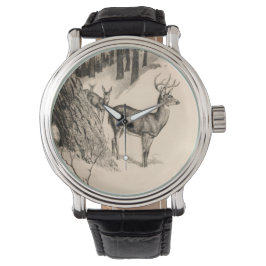 Reloj De Pulsera Winter Deer eWatch