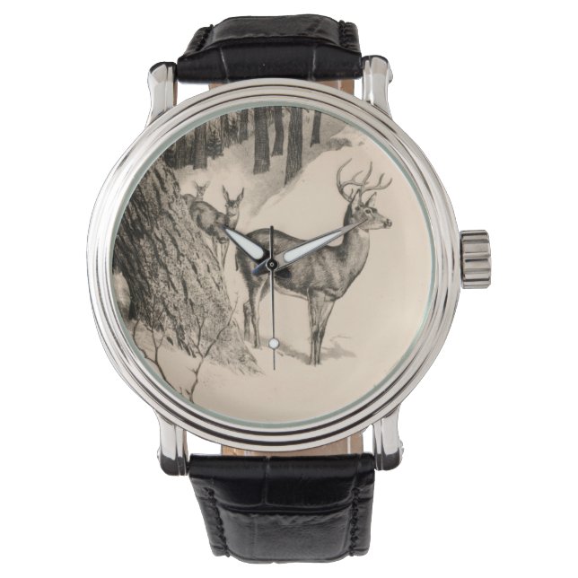 Reloj De Pulsera Winter Deer eWatch (Anverso)