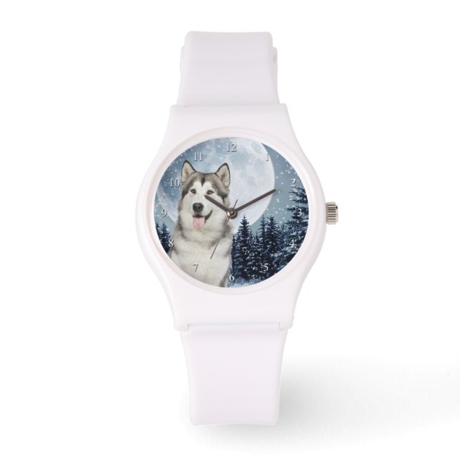 Reloj De Pulsera Winter Moon Husky Watch (Anverso)