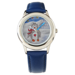 Reloj De Pulsera Winter Snow Penguin Watch
