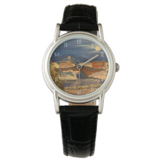 Reloj De Pulsera Winter Village, por Gary Poling