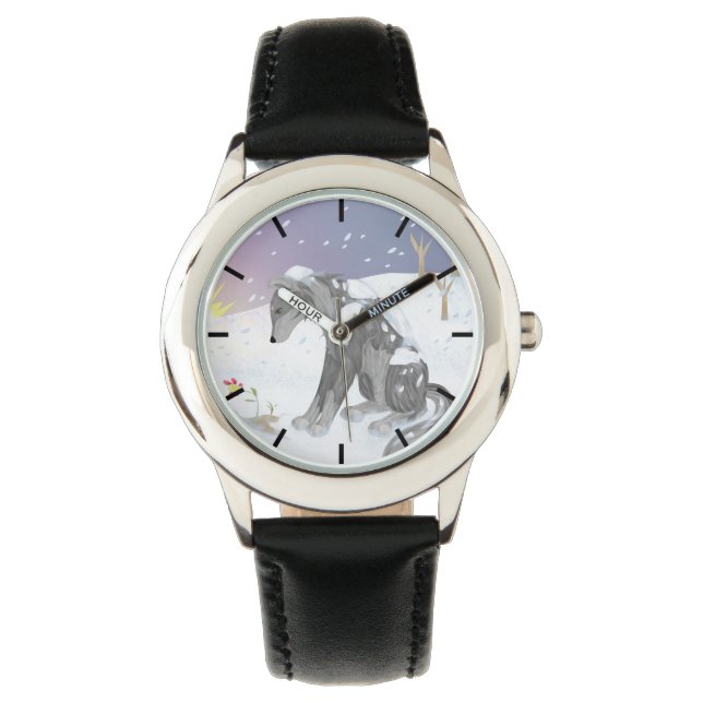 Reloj De Pulsera Winter Wolf (Anverso)