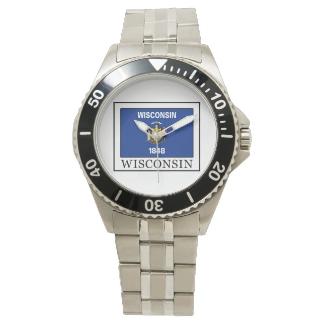 Reloj De Pulsera Wisconsin (Anverso)