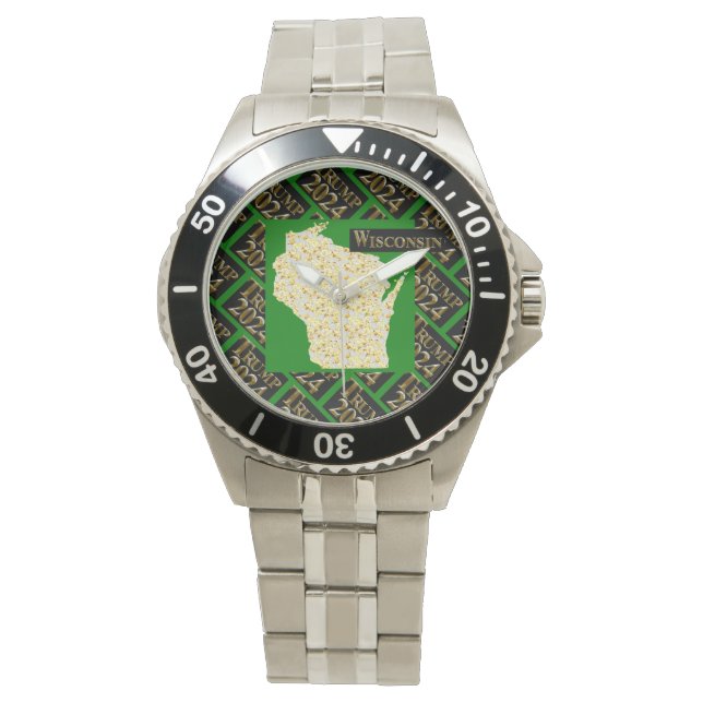 RELOJ DE PULSERA WISCONSIN (Anverso)