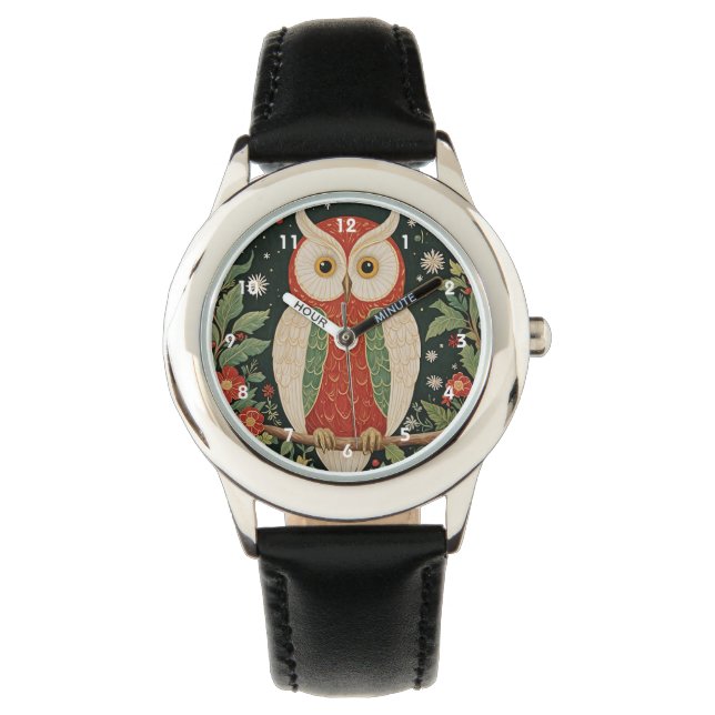 Reloj De Pulsera Wise Winter Watcher (Anverso)