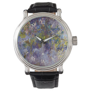 Reloj De Pulsera Wisteria (mitad izquierda) por Claude Monet